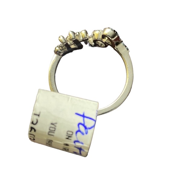 NWT  "Faith" Sterling Silver Words of Affirmation  Blue topaz Ring, Size 9 - QVC - Picture 3 of 3